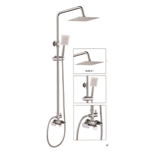 BORTONNI - SHOWER COLUMN 2 IN 1 CHROME - BTN.D51