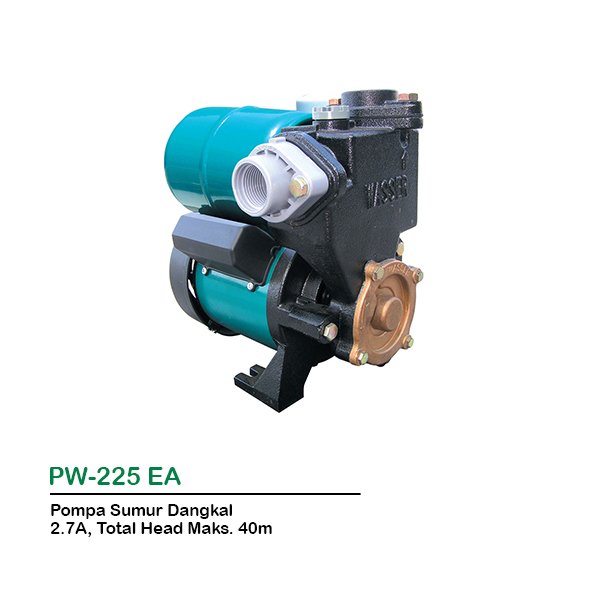 WASSER - POMPA SUMUR DANGKAL - PW 225 EA